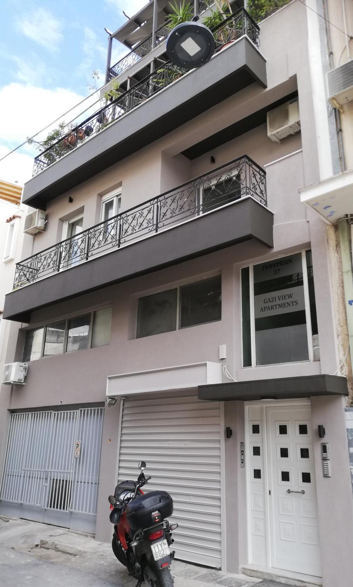 Gazi View Apartments #1 Athen Exterior foto