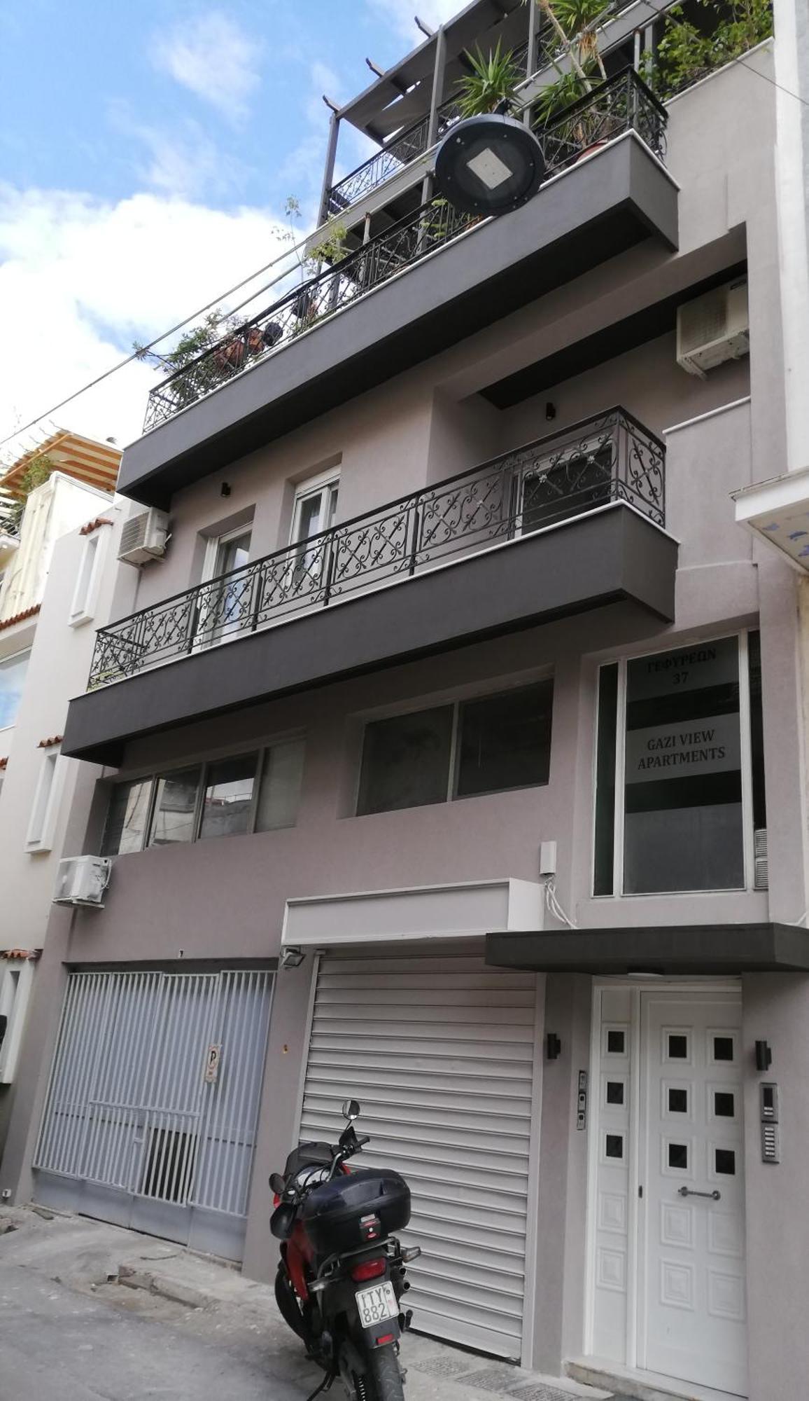 Gazi View Apartments #1 Athen Exterior foto